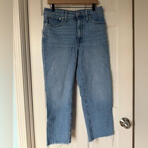 Madewell Perfect Vintage Straight jeans size 30